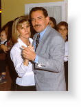 El Pampa y Cristina en mi casamiento...